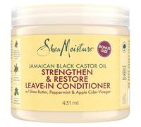 Shea Moisture après-shampooing sans rinçage Huile de Ricin Noir de Jamaïque pour Cheveux Naturels, 431 ml