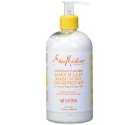 Après-shampooing Wash N'Go Shea Moisture Coconut Custard 384ml
