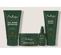 Shea Moisture Complet Barbe Tuning Set - Maracuja & Karité Huiles X 4