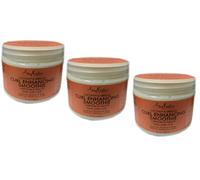 SHEA MOISTURE - Crème pour cheveux - 340 g - À base de karité, noix de coco et hibiscus - Pour les cheveux bouclés et épais