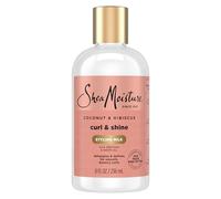 SHEA MOISTURE Curl Milk 8 oz - Huile pour Bouclés Hydratante, Rehausse-boucle, Contrôle de frisottis, Adoucissant