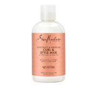 SHEA MOISTURE Curl Milk 8 oz - Huile pour Bouclés Hydratante, Rehausse-boucle, Contrôle de frisottis, Adoucissant