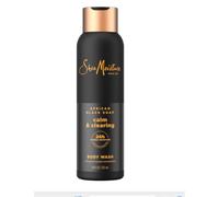 Shea Moisture Gel Douche Savon Noir Africain Calmant 18 oz