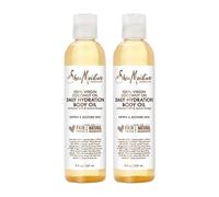 Shea Moisture Lot de 2 flacons d'huile de noix de coco 100 % vierge pour hydrater le corps