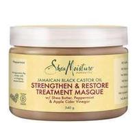 Shea Moisture Masque Stimulant & Réparateur Intense à L'huile de Ricin Noir de Jamaïque (340g)