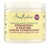 Shea MoistureSTRENGTH AND RESTORE LEAVE IN CONDITIONER Après-shampoing sans rinçage 431 ml