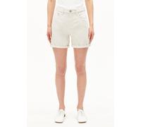 SHEAARI HIGH WAIST SHORT EN JEAN | 100 % coton recy eige (28)