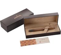 Sheaffer 100 9374 Coffee Edition Stylo plume avec signature PVD marron royal et point blanc d'excellence Pointe fine Marron mat