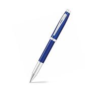 Sheaffer Stylo roller 100 Laque bleue brillante Finition chromée polie