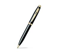 Sheaffer 100 Stylo à bille à pointe rétractable Noir/or