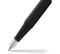 Sheaffer Stylos-plume Lot de 300, pointe moyenne, noir mat, 2 cartouches, convertisseur, coffret