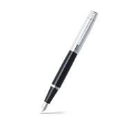 Sheaffer Stylo-plume 300 Séries E0931453 Accents plaqués chrome Noir