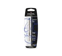Sheaffer Recharge T Style – Bleu, pointe moyenne – Blister (Sagaris, Taranis & Stylus)