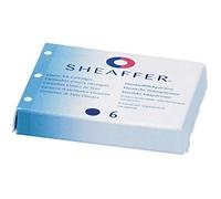 Sheaffer Cartouche pour stylo à plume encre Noir - Reca en étui de 6