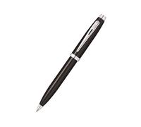 Sheaffer Elegant Stylish 100 Stylo laqué noir brillant/plaqué chrome dans une bo