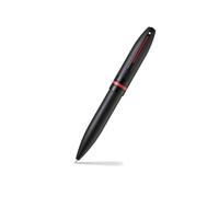 Sheaffer Icon 9108 Stylo à bille Noir mat avec bordure PVD noire brillante | Stylo à bille Premium Noir
