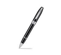 Sheaffer Stylo roller Legacy Heritage – laqué noir, garniture en palladium avec pochette