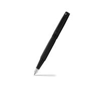 Sheaffer Lot de 300 stylos-plume à pointe moyenne Noir mat + 2 cartouches d'encre + Convertisseur de piston + Coffret cadeau de luxe