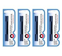 Sheaffer Lot de 4 cartouches d'encre pour calligraphie Bleu/noir