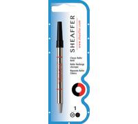 Sheaffer - Recharge stylo roller - Pointe moyenne - Noir - Lot de 4 (Import Royaume Uni)