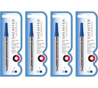 Sheaffer Recharges Rollerball Classic Pen, Medium Point, encre bleue, 4-pack (97325)