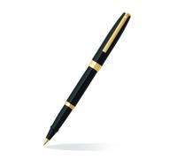 Sheaffer Sagaris Gold Trim Rollerball Pen - Gloss Black Rollerball Pen Black