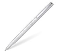 Sheaffer Sagaris Stylo à bille rechargeable, chrome poli gravé, bordure chromée
