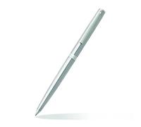 Sheaffer Sagaris Stylo bille accents chromés Chrome brossé