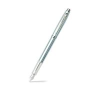 Sheaffer Stylo plume Chrome brossé Accents plaqué nickel (Import Royaume Uni)