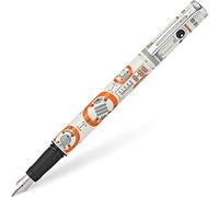 Sheaffer Stylo plume Star Wars BB-8 avec motif BB-8 et détails authentiques du personnage, pointe moyenne polie en acier inoxydable.