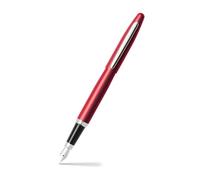 Sheaffer Stylo plume VFM – Accents plaqués nickel – Rouge excessif