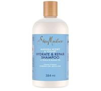 SheaMoisture Hydrate & Repair - Shampooing au Miel de Manuka et au Yaourt - Pour Cheveux Secs et Abîmés par la Chaleur - Sans Sulfate - Contient Huile de Baobab et Beurre de Karité - 1 x 384 ml