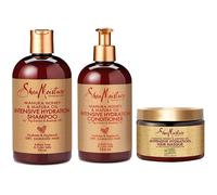SheaMoisture Manuka Honey & Mafura Oil Intensive Hydration Combination Set - Includes 13 oz. Shampoo, 13 oz. Conditioner & 12 oz.