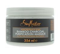 Shea Moisture African Black Soap Bamboo Charcoal Purification Masque 354ml x2