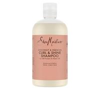 SheaMoisture Shampooing Boucles et Brillance pour cheveux épais et bouclés Noix de Coco et Hibiscus sans silicones ni sulfates 384 ml