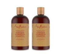 SheaMoisture Shampooing Intensive Hydration pour cheveux secs et abîmés Miel de Manuka et Huile de Mafura 2 x 384 ml
