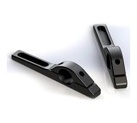 SHEAWA Lot de 2 supports de tige de 25 mm pour bague de film DJI Ronin-M Ronin-MX Grip Freefly