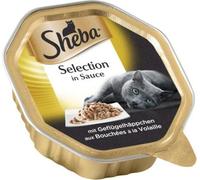 Sheba Barquette Sélection en sauce avec bouchées de volaille 85g
