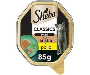 Sheba Chat Doublure de Nourriture Classics, 22 Bols (22 x 85 g)