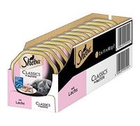SHEBA Classics - Pâtée pour chat adulte lot de 22 bols (2 x 11 x 85 g)