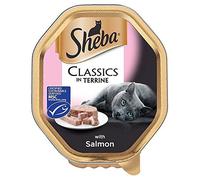 Sheba Classiques Plateau Saumon Terrine 85G (Lot de 6)