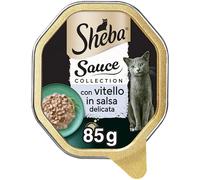 Sheba Collection en sauce - Nourriture pour chat au veau - 85 g - 22 bols