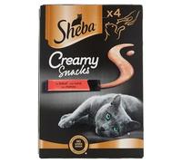 Sheba Creamy Snacks Au Boeuf 4 x 12g