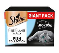 Sheba Fin Flocons Collection En Gel Adulte Chat Sachets Nourriture Haut Protéine