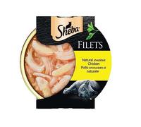Sheba Filets Aliments humides pour Chats au goût Poulet, 32 bacs de 60 g chacune, Total 1920 g