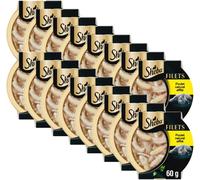 Sheba Filets Les Effilés de Poulet Friandises pour Chat - 16*60 g