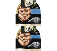 Sheba Filets - Nourriture Humide Pour Chat - Poulet Et Thon Durable - 16 X 60 G