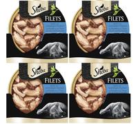 Sheba Filets - Nourriture Humide pour Chat - Poulet et Thon Durable - 16 x 60 g (Lot de 2)