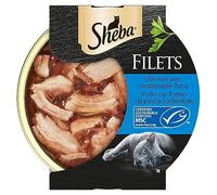 Sheba FILETS POULET ET THON 60G