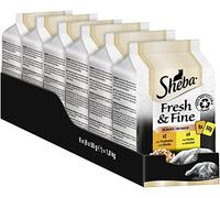 Sheba Fresh & Fine en Sauce - Nourriture Humide pour Chats - Poulet et Dinde - pour Un Changement Quotidien dans Un Sachet Extra Petit - 36 x 50 g